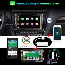 Android 10 GPS Autoradio For VW Golf Passat Skoda Tiguan Touran T5 DAB+ CarPlay
