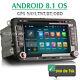 Android 8.1 Autoradio Car Dvd Player Gps Bt Obd2 Wifi Tnt For Skoda Passat Golf
