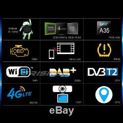 Android 8.1 DAB+Autoradio GPS VW BORA GOLF IV TRANSPORTER SUPERB GALAXY Seat DVD