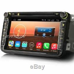 Android 8.1 GPS Autoradio DAB+For VW Passat CC Seat Golf 5 6 Jetta Touran OBD CD
