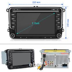 Autoradio DAB CD DVD GPS DAB+ Bluetooth pour VW Golf 5 Passat Tiguan Touran Polo