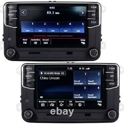 Autoradio RCD360 330 CarPlay Android Auto BT RVC Pour VW Golf Passat Tiguan