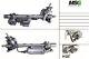 Crémaillère De Direction Assistée électrique Skoda Octavia Vw Golf V Avec Tiges