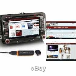 DAB+Autoradio DVD For VW Leon Golf 5 6 SEAT Skoda EOS Bluetooth CD 3G GPS 77148