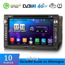 DAB-In Carplay Android 10 GPS Autoradio For VW GOLF Seat T4 T5 POLO PEUGEOT 307