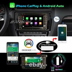 DSP Android 10.0 Autoradio For VW Golf Passat Skoda Tiguan Touran DAB+CD CarPlay