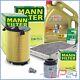 Mann-filter Kit Révision + 5l Edge Fst 5w-30 Ll Pour Vw Golf 6 5k Aj 1.2 1.4 Tsi