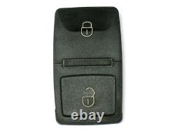 Pad bouton de clé plip télécommande 2 boutons POUR VW VOLKSWAGEN SEAT SKODA