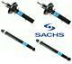 Sachs Super Qualite Kit 4x Amortisseurs Av+ar Vw Golf Iv 97-05 / Variant 99-06