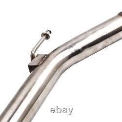 STAINLESS EXHAUST DECAT DE CAT FRONT DOWNPIPE pour VW GOLF 5 GOLF 6 2.0 GTI FSI